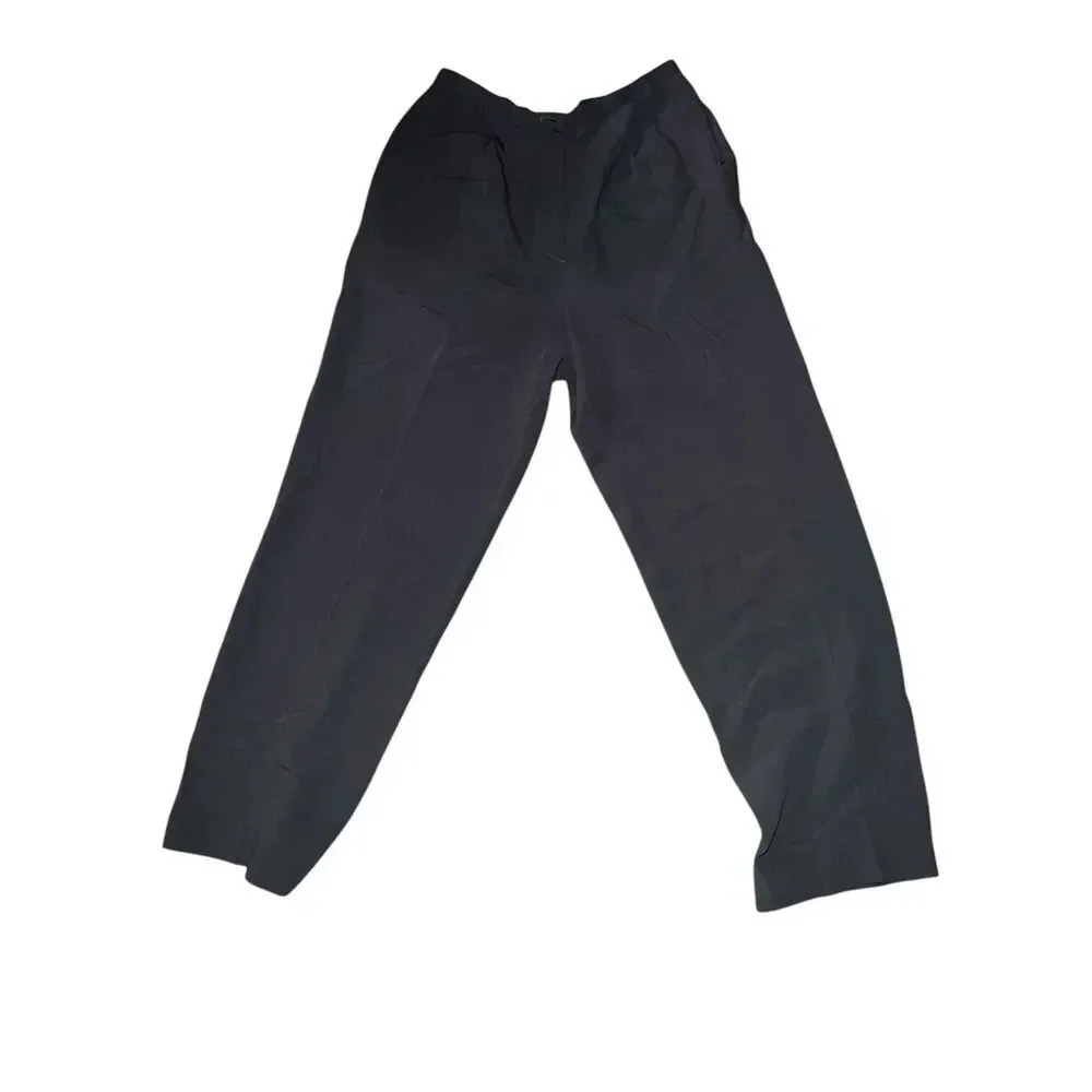 Sophisticated Vintage 1990s Giorgio Armani Le Collezioni pants green size 8